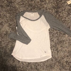 Victoria secret baseball tee